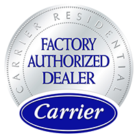 Carrier Authorized Dealer Badge